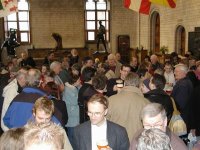 receptie in het stadhuis: 25-jarig jubileum